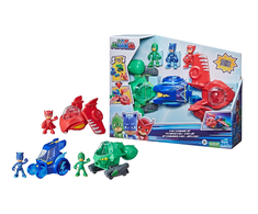 Hasbro PJ MASKS transporto priemonių rinkinys 3in1 Combiner Jet, F21195L0