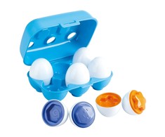 PLAYGO INFANT &amp;TODDLER edukacinis žaislas Kiaušiniai, 6vnt., 1731 m.