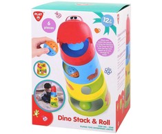 PLAYGO INFANT&amp;TODDLER Lavinamasis žaislas Sustatyk ir ridenk Dino, 2368
