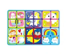 PLAYGO INFANT&amp;TODDLER Magnetinė dėlionė 3 asort., (90363, 90383, 90403), 90343