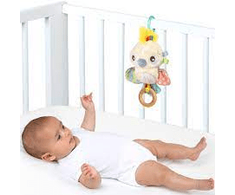PLAYGRO minkštas pakabinamas žaislas Pullstring Cockatoo, 6988476