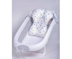 PRIMABOBO silikoninė sulankstoma vonelė, balta, CROWN, 85 cm, FT067