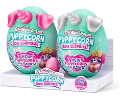 RAINBOCORNS pliušinių žaislų rinkinys Sparkle Heart Surprise Combo, 6 serija, Puppycorn Surprise Bow, 2 vnt, 9275