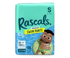 Rascal And Friends RASCALS maudymosi sauskelnės-kelnaitės COCOMELON, S dydis, 6-11 kg., 16 vnt., 93717