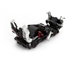 RASTAR 1:16 mastelio surenkamas automodelis Pagani Zonda Cinque Bricks, 98200