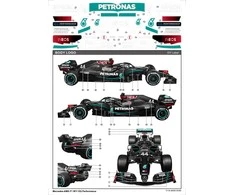RASTAR 1:18 valdomas automodelis Mercedes-AMG F1 W11 EQ , 98500