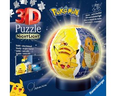 Ravensburger 3D Dėlionė 72 vnt. - Pokemon kamuolys