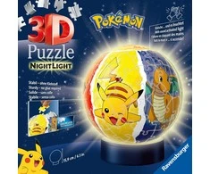 Ravensburger 3D Dėlionė 72 vnt. - Pokemon kamuolys