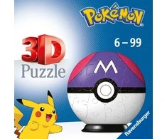 Ravensburger 3D Dėlionė 54 vnt. - Pokemon kamuolys