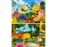 RAVENSBURGER Dėlionė dėlionė Biene Maja, 2x12 det., 12004306 5