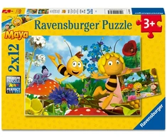 RAVENSBURGER Dėlionė dėlionė Biene Maja, 2x12 det., 12004306 5