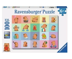 RAVENSBURGER Dėlionė dėlionė Capybara, 100 det., 12004386 7