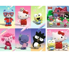 Ravensburger Dėlionė 3x49 vnt. - Hello Kitty