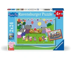 RAVENSBURGER Dėlionė dėlionė Peppa Pig, 2x24 det., 12004018 7