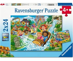 Ravensburger Dėlionė 2x24 vnt. - Pramogų parkas