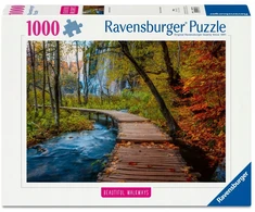 Ravensburger Dėlionė 1000 vnt. - Rudeninis medinis takas