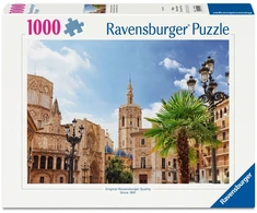 RAVENSBURGER Dėlionė dėlionė Santa Marijos aikštė, Valensija, 1000 det., 12001915 2