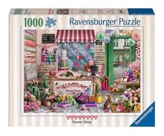 Ravensburger Dėlionė 1000 vnt. - Gėlių parduotuvė