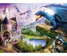 Ravensburger "XXL" Dėlionė 200 vnt. - Manheimo kalnai