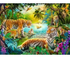 Ravensburger Dėlionė 500 vnt. - Tigras