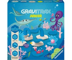 RAVENSBURGER GRAVITRAX JUNIOR takelių sistemos priedų rinkinys Ocean, 27400