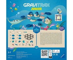 RAVENSBURGER GRAVITRAX JUNIOR takelių sistemos priedų rinkinys Ocean, 27400