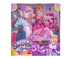 Pferd SPARKLE GIRLZ lėlės žaidimų rinkinys su arkliu Princess, 10057