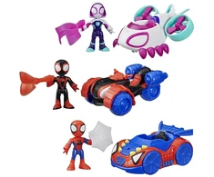 SPIDER-MAN SPIDEY AND HIS AMAZING FRIENDS Transporto priemonė, 7,6 cm