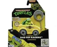 TMNT mašinėlė su figūrėle Rad Rip Racers, asort., 71046