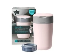 TOMMEE TIPPEE konteineris sauskelnėms Sangenic Twist&amp;Click, rožinis, 85100202