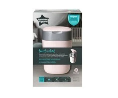 TOMMEE TIPPEE konteineris sauskelnėms Sangenic Twist&amp;Click, rožinis, 85100202