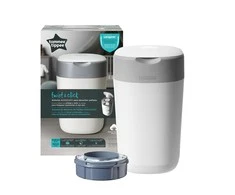 TOMMEE TIPPEE konteineris sauskelnėms Sangenic Twist&amp;Click, baltas, 85100102