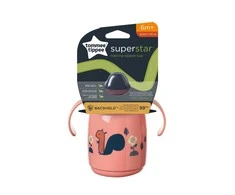 TOMMEE TIPPEE mokomasis puodelis TT 1X SIPPEE, 6mėn+, 300ml, pink, 448011
