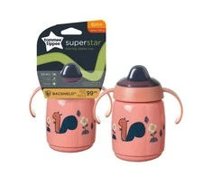 TOMMEE TIPPEE mokomasis puodelis TT 1X SIPPEE, 6mėn+, 300ml, pink, 448011