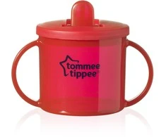 TOMMEE TIPPEE puodelis FIRST CUP, 4 mėn.+, 190 ml, 43111055