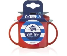 TOMMEE TIPPEE puodelis FIRST CUP, 4 mėn.+, 190 ml, 43111055