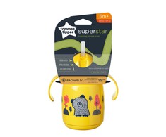 TOMMEE TIPPEE puodelis TT 1X SIPPER, 12m+, 390ml, yellow, 448007