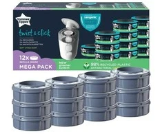 TOMMEE TIPPEE sauskelnių konteinerio kasetės Twist&amp;Click 12 vnt, 85102212