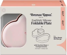 TOMMEE TIPPEE silikoninė neslystanti sulankstoma lėkštė su skyreliais, 448743