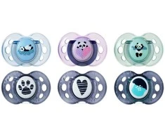TOMMEE TIPPEE silikoniniai ortodontiniai čiulptukai ANYTIME, 18-36 m., 2 vnt., 433658