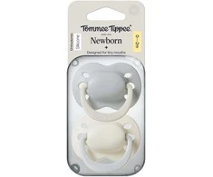 TOMMEE TIPPEE silikoninis čiulptukas CLOSER TO NATURE 0-2 mėn., 2 vnt., asort., 433660