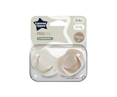 TOMMEE TIPPEE silikoninis čiulptukas MODA 0-6 mėn., 2 vnt., 43338499
