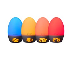 TOMMEE TIPPEE spalvą keičiantis kambario termometras ir naktinė lemputė GROEGG2, USB-Powered, 0 m+, multicolour, 491353