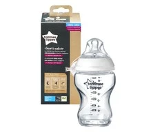 TOMMEE TIPPEE Natural Start stiklinis buteliukas, su sterilizavimo funkcija 250 ml, 0 mėn+, 42243891