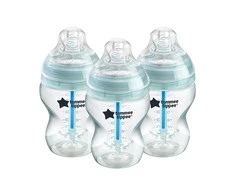 Tommee Tippee TOMMEE TIPPE buteliukas ADVANCED ANTI-COLIC, 260 ml, 3 vnt., 422746