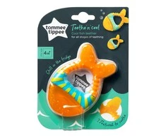 TOMMEE TIPPEE vandeniu užpildytas kramtukas, fish, 4 mėn+, 436472