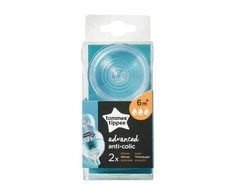 TOMMEE TIPPEE žindukai vidutinės srovės ANTI-COLIC, 2 vnt., 42112853