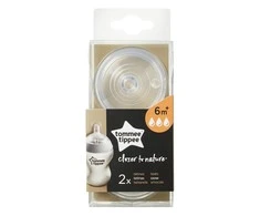 TOMMEE TIPPEE žindukas greitos srovės EASI-VENT, 2 vnt., 42112451