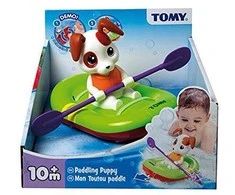 TOMY vonios žaislas Irkluotojas šuniukas, E72424