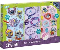TOTUM DISNEY STITCH 3in1 kūrybinis rinkinys, 700161